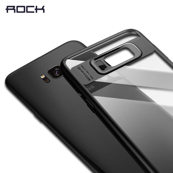 Slim TPU and Acrylic Transparent Case for Samsung Galaxy S8