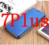 Clear View Flip Case for iPhone 7+/8+