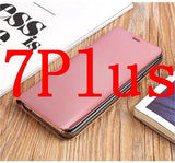 Clear View Flip Case for iPhone 7+/8+