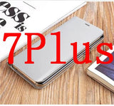 Clear View Flip Case for iPhone 7+/8+