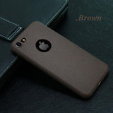 Ultra Thin Leather Case for iPhone 7/8