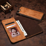 Leather Wallet Magnetic Flip Case for iPhone 7+/8+
