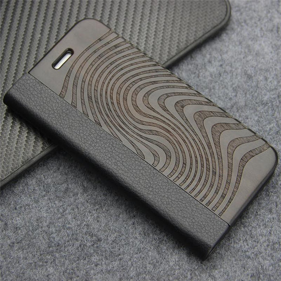 Luxury Flip Phone Wallet Case for iPhone 7+/8+