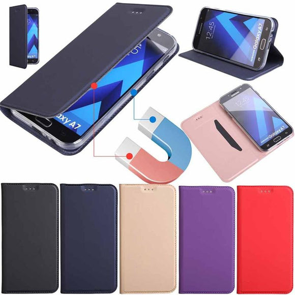 Magnetic Wallet Flip Case for Samsung Galaxy S7
