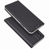 Flip Cover Wallet Case for iPhone X