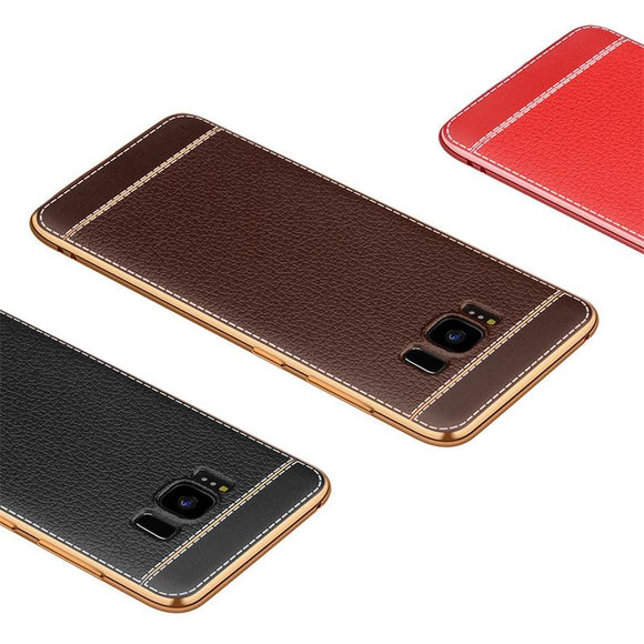 Litchi Grain Leather Case for Samsung Galaxy S8